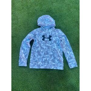 Under Armour Hoodie Camo Pullover Long Sleeve Youth Size YL